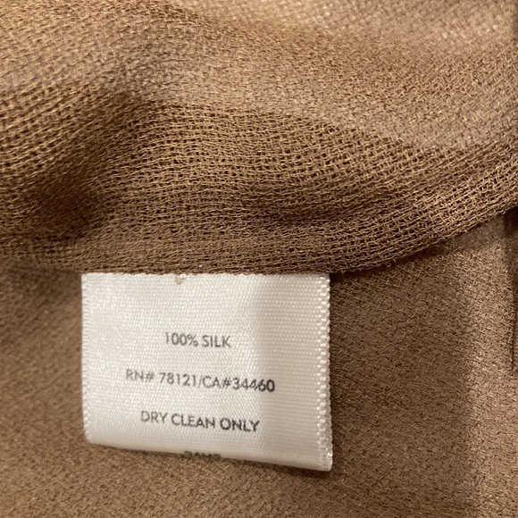 Eileen Fisher silk bottom down tunic - Picture 3 of 5